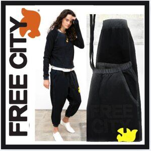 FREE CITY  Sunfades Pocket Sweatpant - Superblack